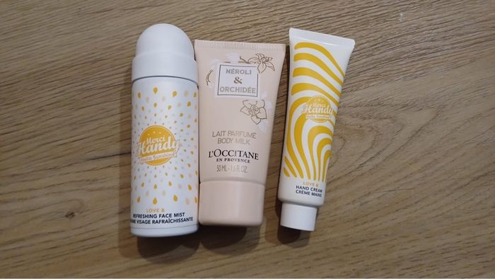 Lot de crèmes & brume
