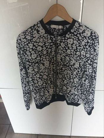 Veste Bomber à fleurs