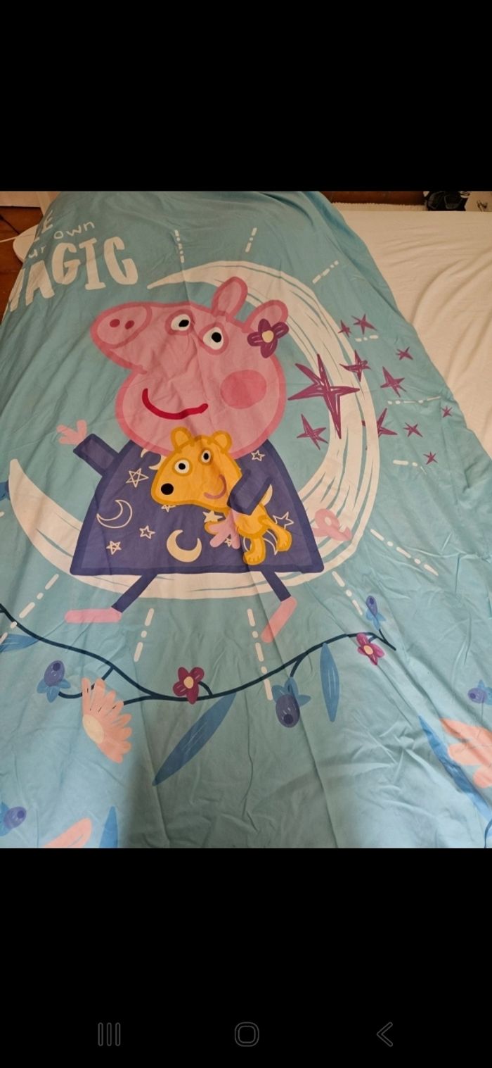 Parrure de lit peppa pig - photo numéro 2