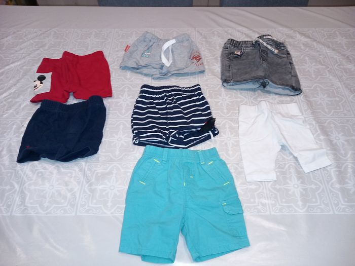 Lots shorts 3 mois