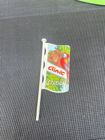 Playmobil drapeau clinique vétérinaire 4009 6425 centre soins animalier pièces détachées