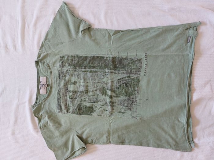 Tee Shirt Garcia Jeans Kaki