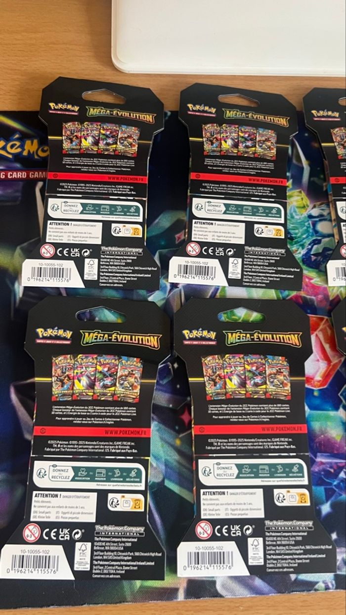 2 Art set de Blister Pokemon Mega Evolution ME1. - photo numéro 5