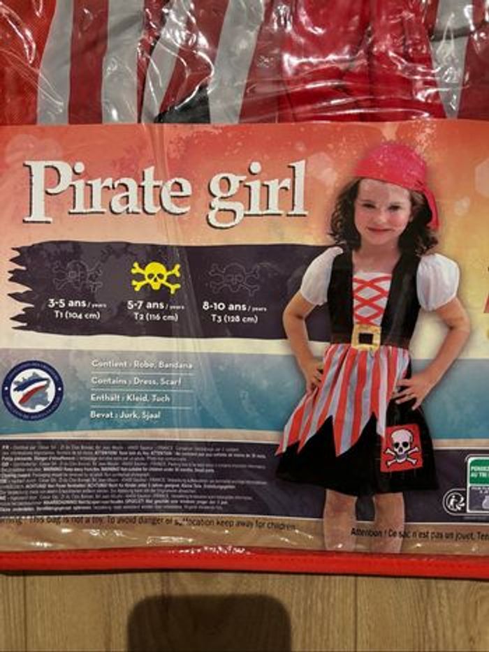 Déguisement pirate fille - photo numéro 2