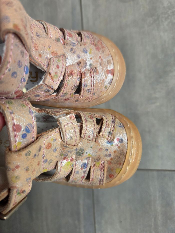 Chaussures en cuir Neuves Bellamy premier pas T18 - photo numéro 6
