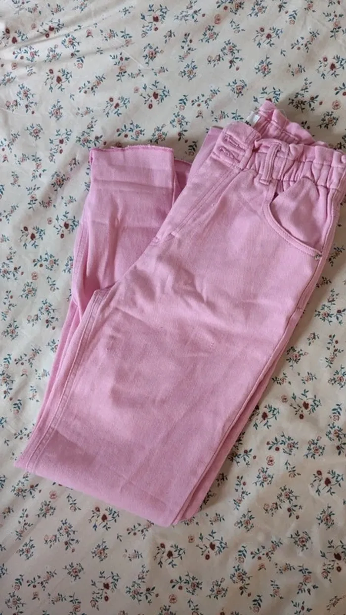 🌸 Pantalon rose neuf Jennyfer – S - photo numéro 2