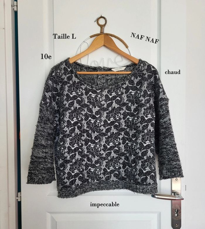 Pull chaud Naf Naf taille L