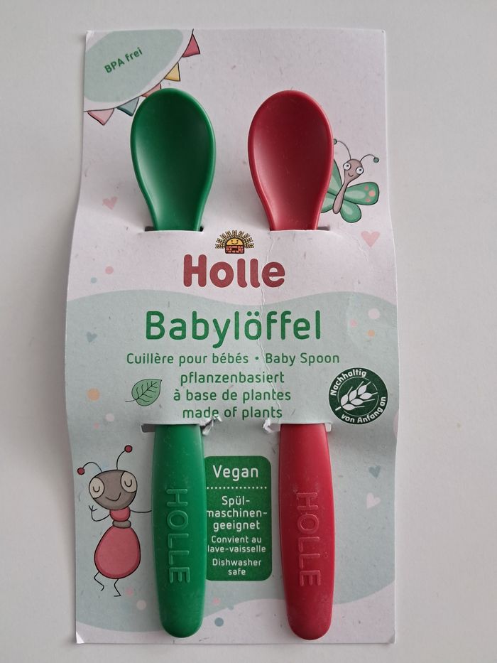 Cuillère bébé à base de plantes BIO