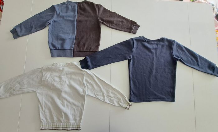 Lot de 3 sweats garçon 5 ans ABE - photo numéro 3