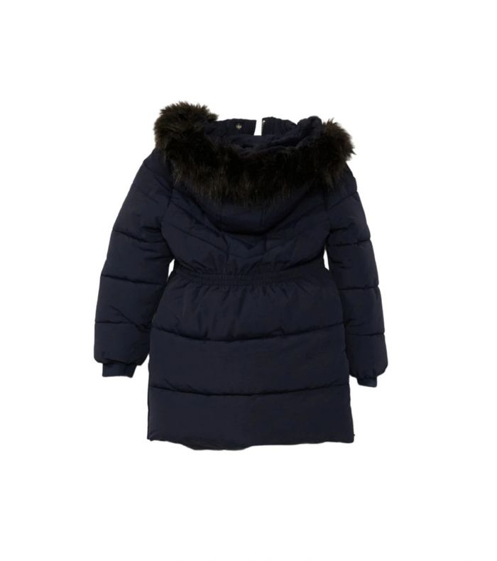 🩷 Doudoune longue à capuche fourrée 4 ans Kiabi #emyfleury_4ansfille - photo numéro 2