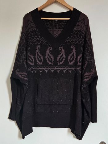 Pull ample manches sauve-souris