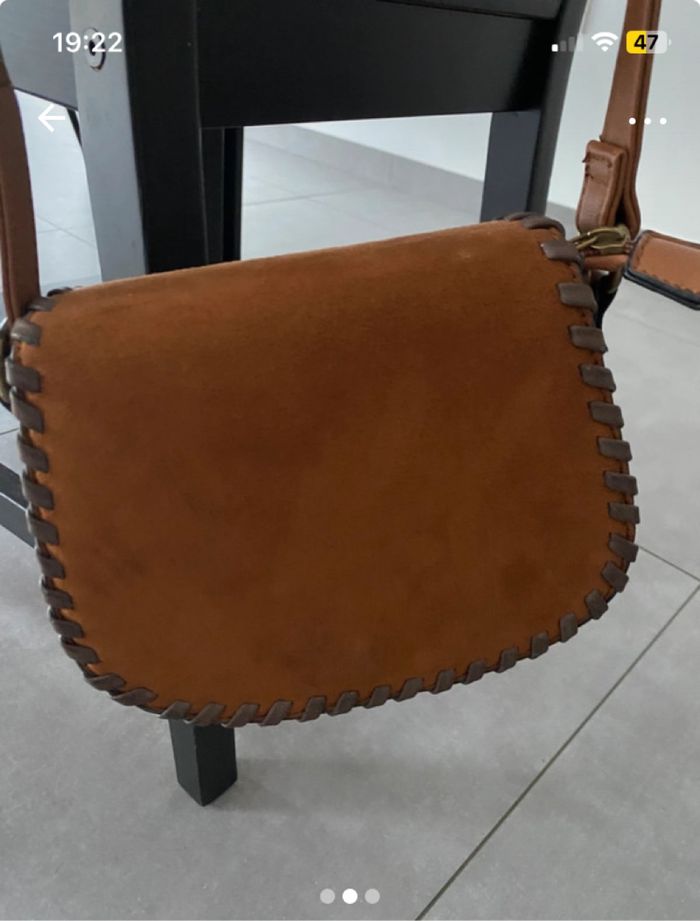 Sac bandoulière marron