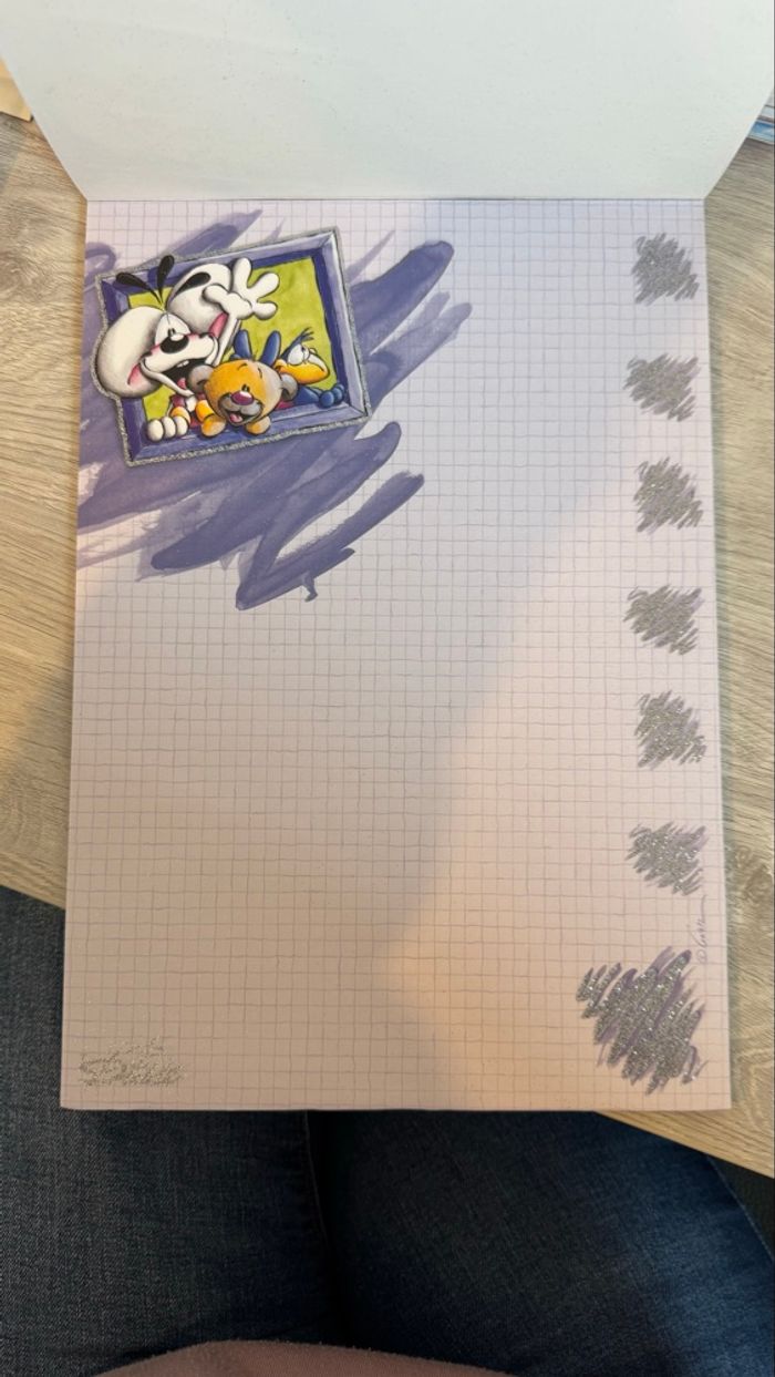 Lot de feuilles Diddl - photo numéro 4