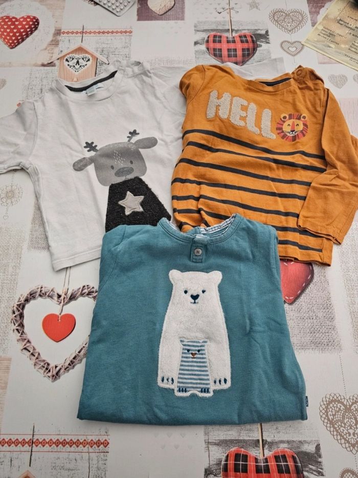Lots t-shirt manches longues