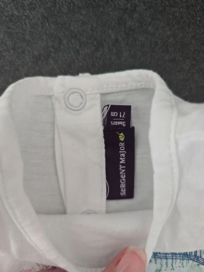 T shirts 9 mois sergent major - photo numéro 2