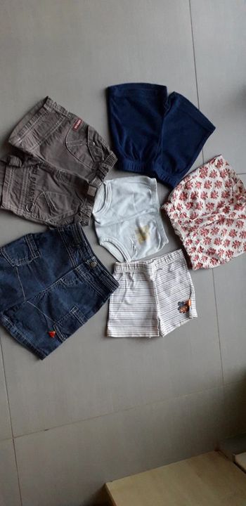 Lot de 7 shorts 12 mois