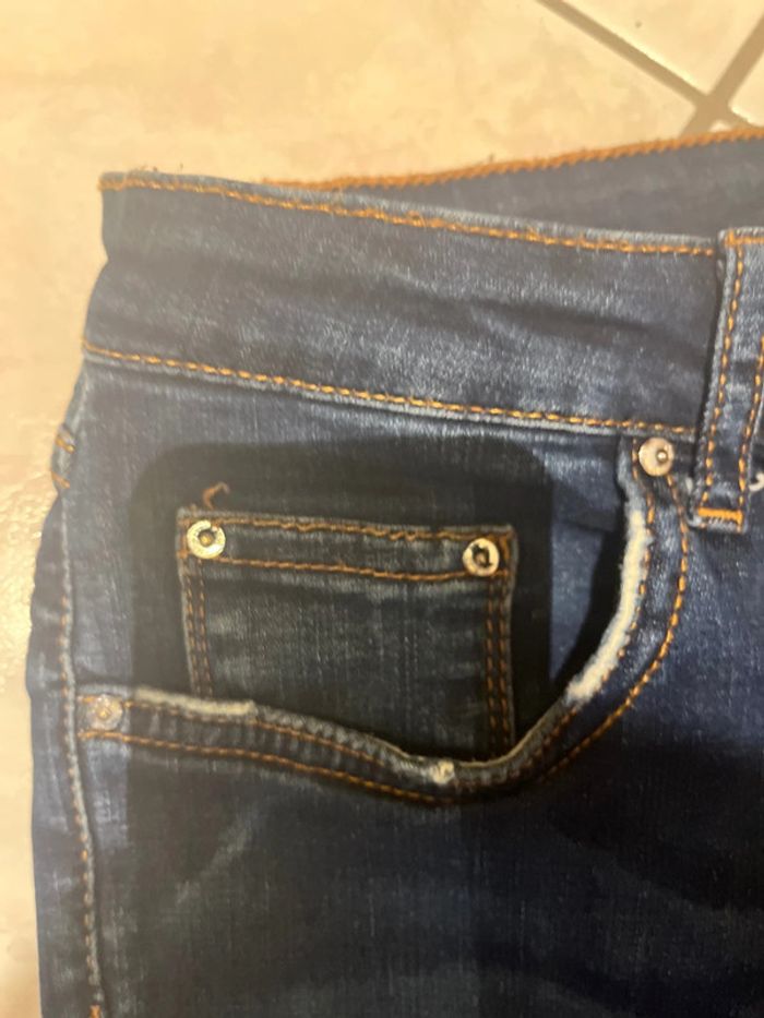 Jeans femme Zara /44 /Bleu / bon état - photo numéro 3