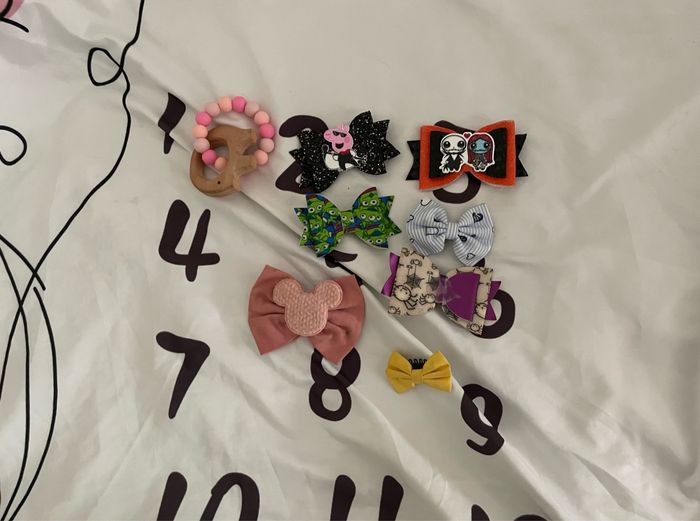 Lot de 6 barrettes bébé - photo numéro 2