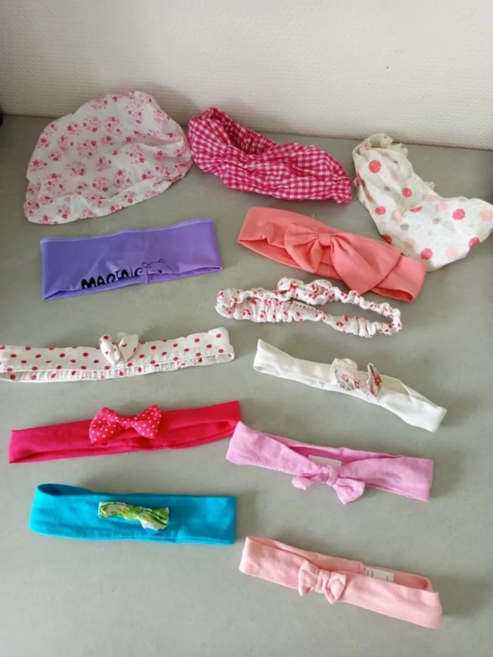 Lot bandeaux pour cheveux enfant fille w