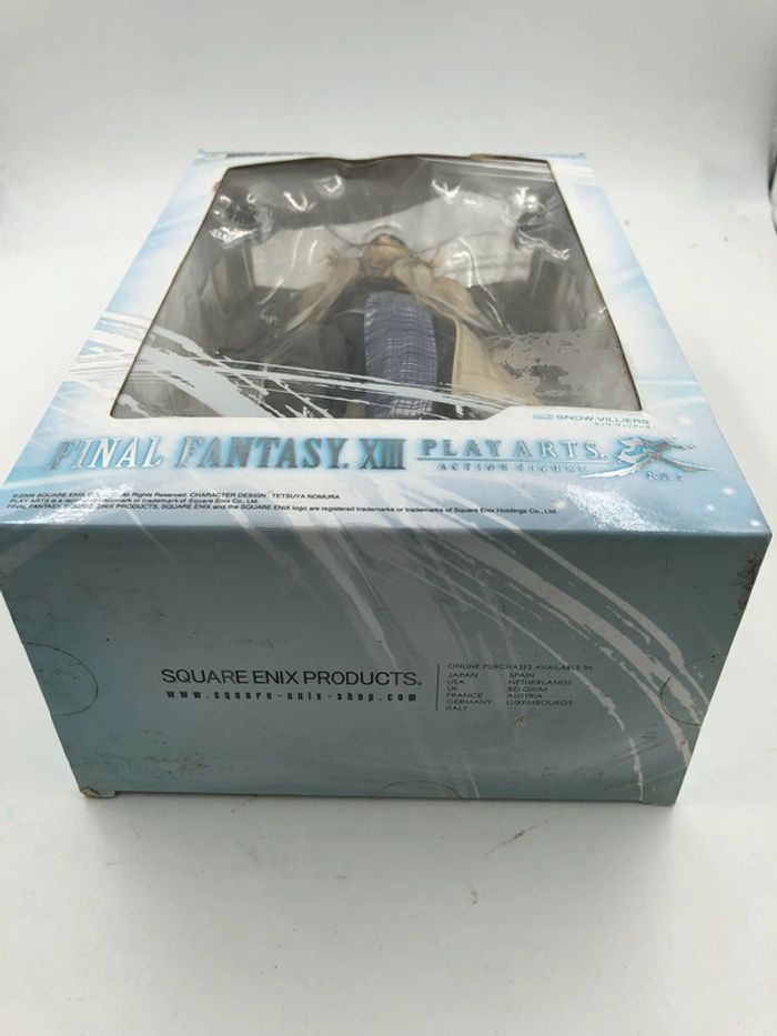 Figurine Final Fantasy XIII Play Arts Kai Snow Villiers Square Enix - photo numéro 6