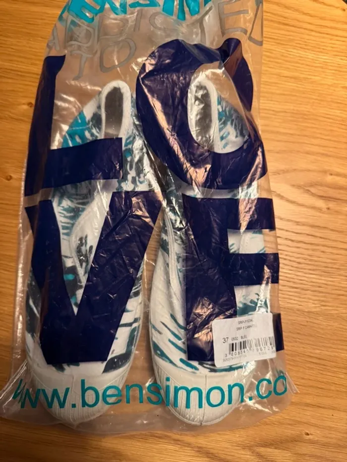 Bensimon SRP F Camaïeu bleu taille 37 - photo numéro 5