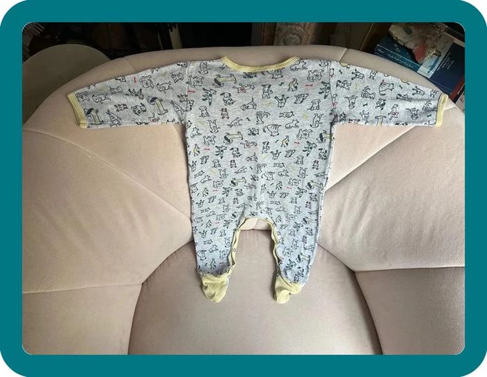 Pyjama petits chiens coton jersey 12 mois - Petit Bateau - photo numéro 4
