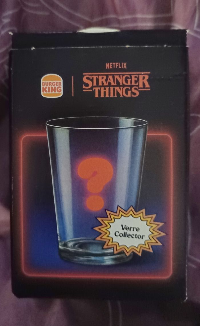 Verre stranger things collector Burger king - photo numéro 5