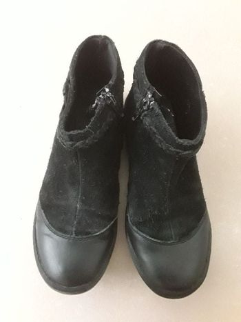 Bottines hiver noires fille 32 LH TBE