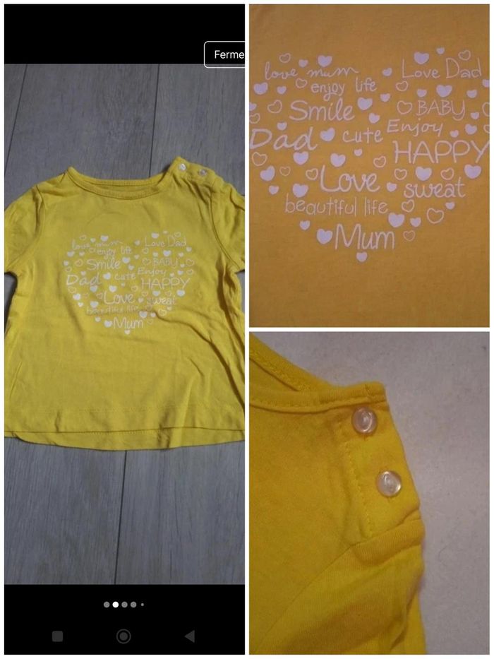 lot ensembles mi saison fille taille 6 mois - photo numéro 2