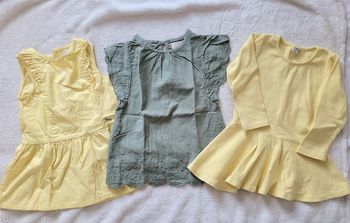 Lot 3 robes 12 mois