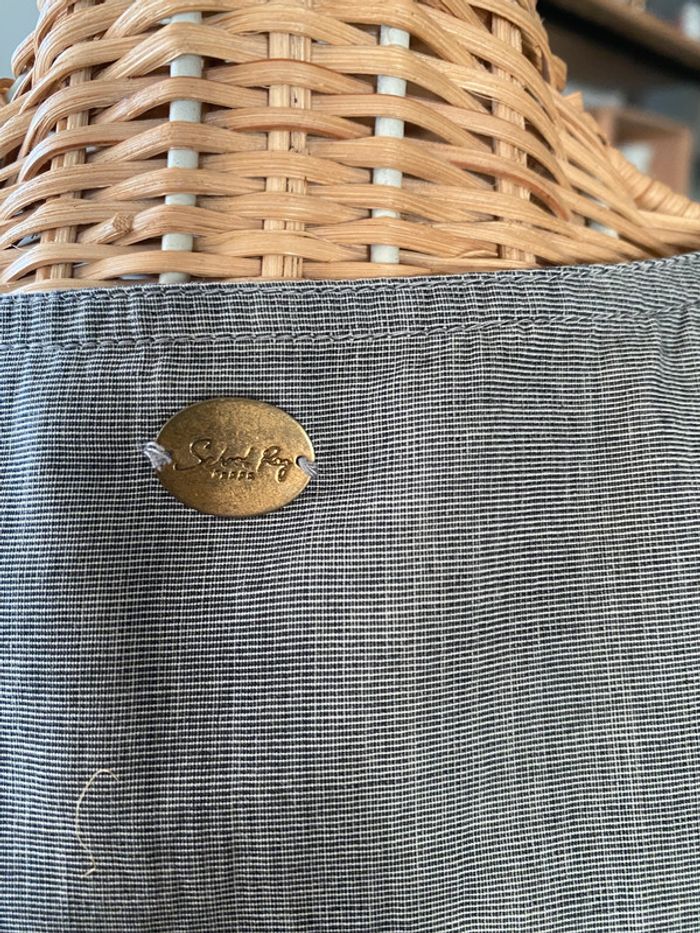 Gilet de tailleur School Rag taille 34 XS gris à petits carreaux - photo numéro 6