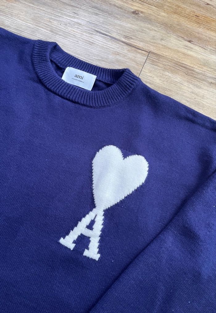 Pull ami Paris bleu - photo numéro 3