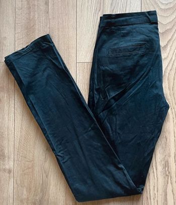 Pantalon tissus noir mango taille 34 XS
