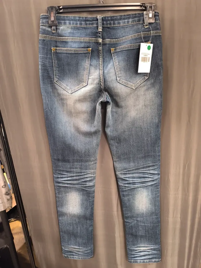 316735 jeans bleu femme 38 Mystic - photo numéro 2