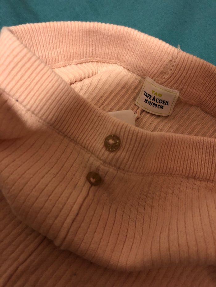 Legging rose pâle Tape à l’œil - 18 mois - photo numéro 3