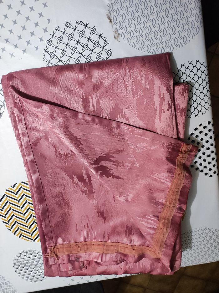 Rideaux vieux rose - photo numéro 4