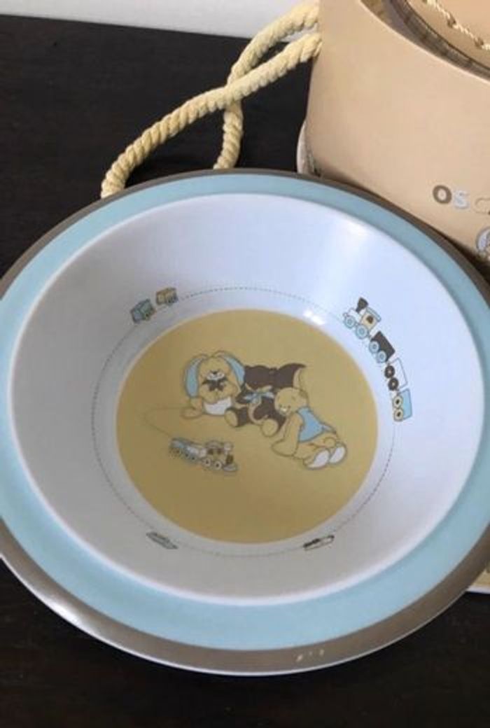 les noukie s pour enfant coffret repas en mélamine oscar et léon - photo numéro 7