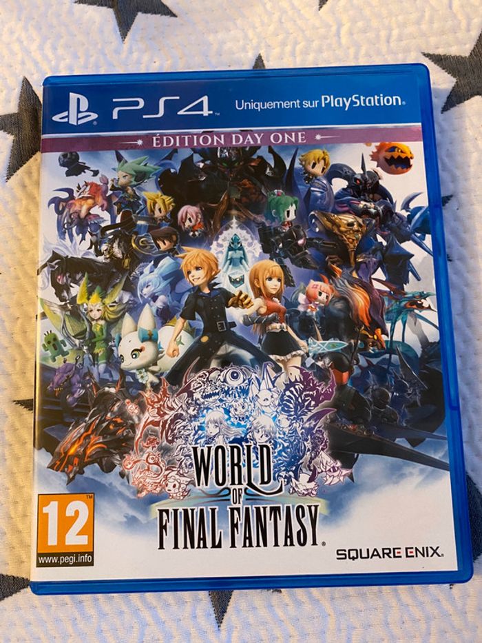 World of final fantasy édition day one, PS4