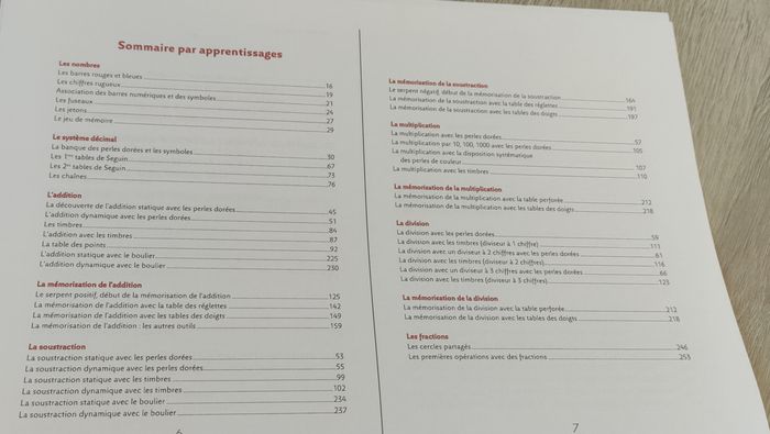 Lot 5 livres reliés + accessoires montessori - photo numéro 10