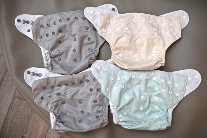 Baby reusable washable cloth diapers couches lavables - photo numéro 4