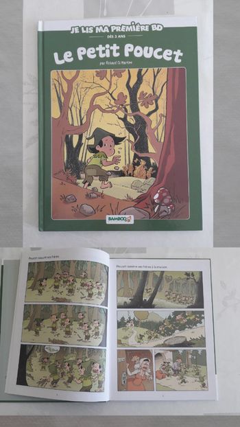 Bd sans texte Le petit poucet