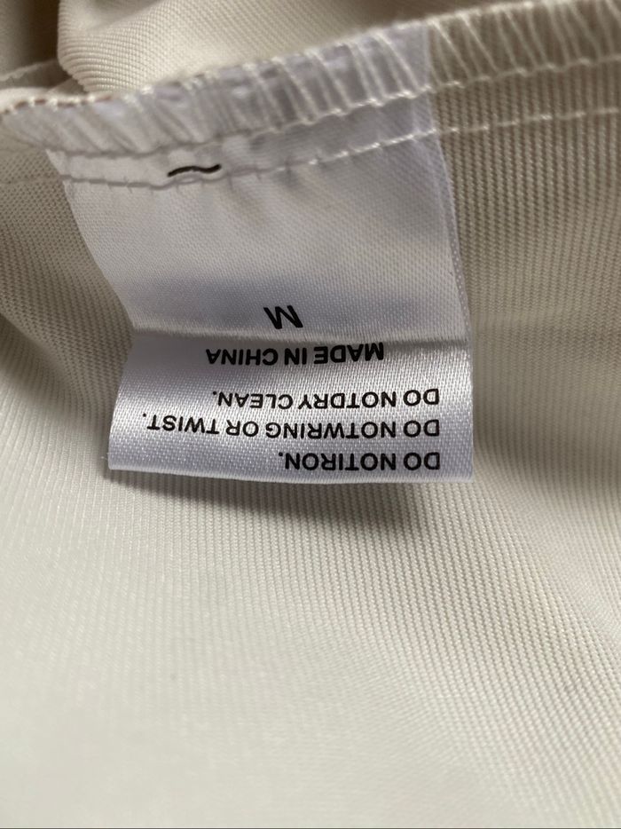 Similicuir écru état neuf Pantalon skinny Legging M - photo numéro 6