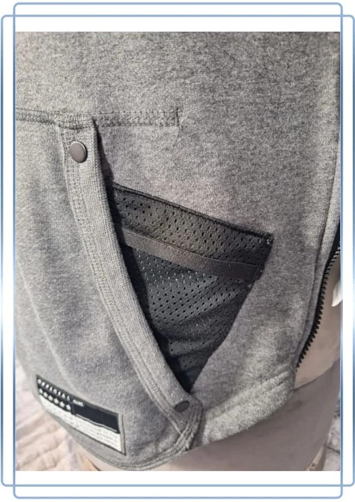 Sweat a col rond / Crewneck nike gris homme / floqué taille S - photo numéro 7
