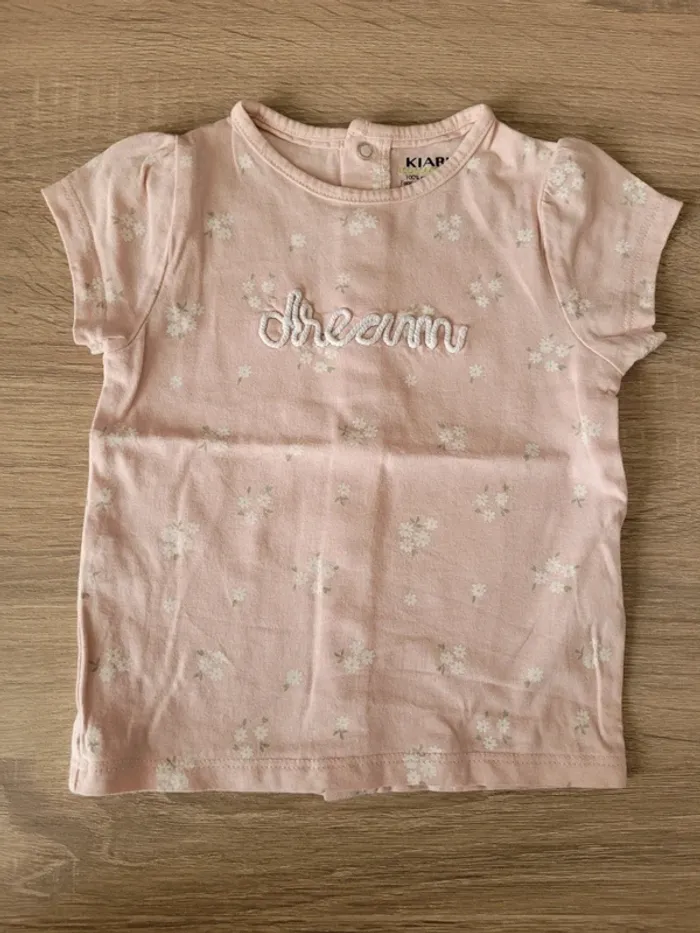 Lot de 4 tee-shirts fille en 9 mois - photo numéro 5
