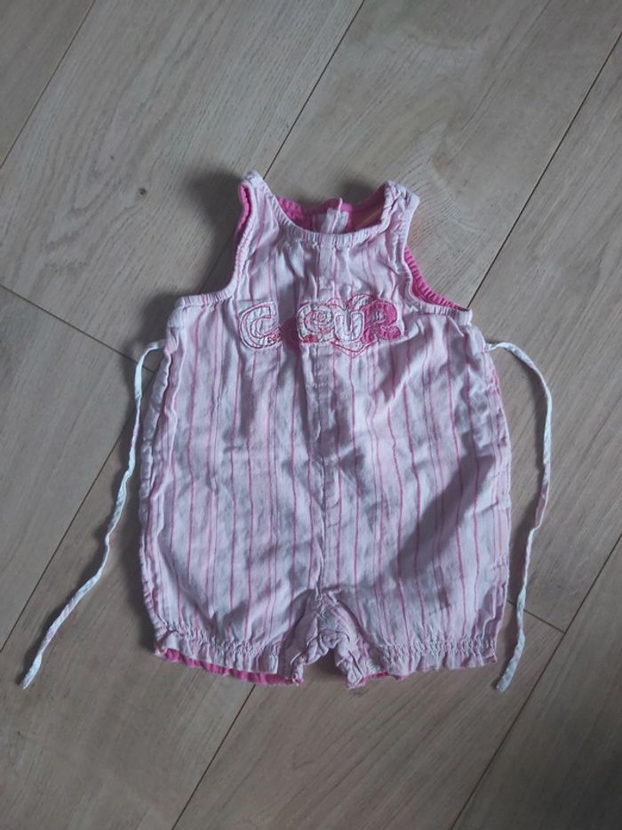 Combi-short fille DPAM 6 mois (78)