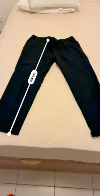 Pantalon habillé décontracté H&M bleu marine