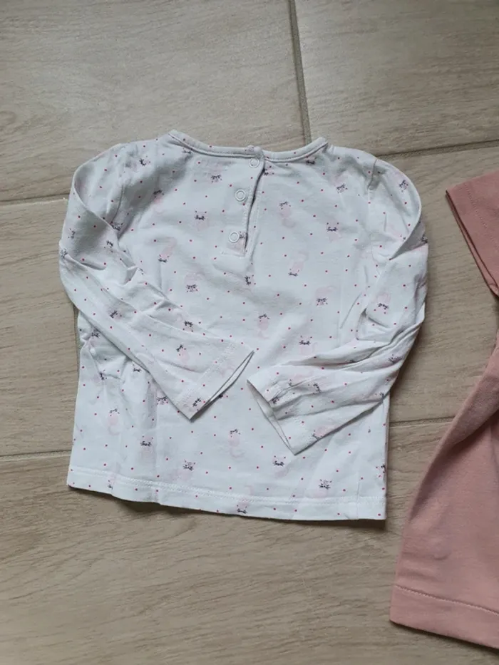 Lot tee shirt et robe 12 mois - photo numéro 7