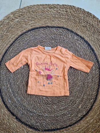 Joli tee-shirt manches longues motif souris taille 1 mois