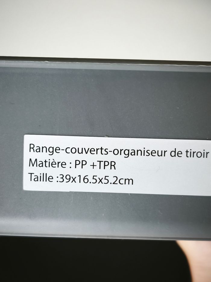 Range couverts - organisateur de tiroir - photo numéro 3