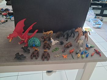Lot de 32 animaux playmobil